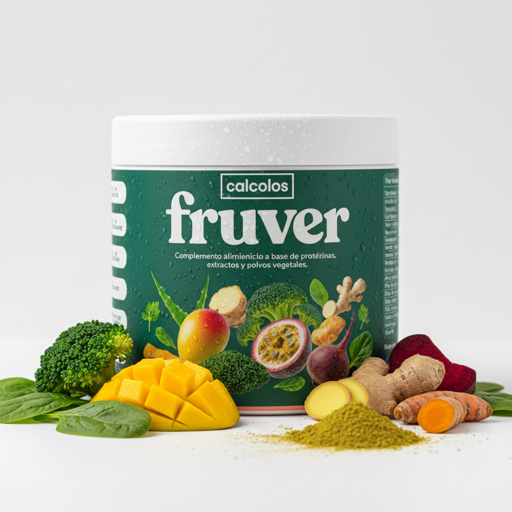 FRUVER Extractos de Frutas y Verduras en polvo 100% natural
